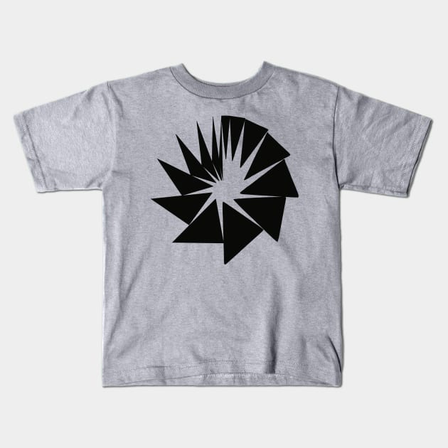 Circles and Triangles Kids T-Shirt by jplrosman